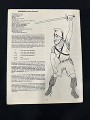 Vintage Advanced Dungeons & Dragons Module D3: Vault of the Drow AD&D TSR9021