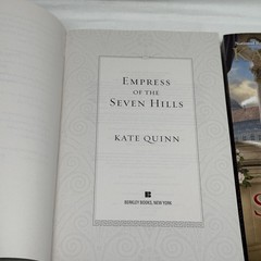 Kate Quinn Rome Historical Lot 3 Paperback Novels Mistress Empress Borgias Books