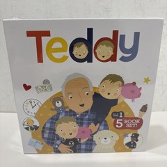 New Teddy Vol. 1 5-Book Illustrated Box Set Picture Books Ryan Cohen