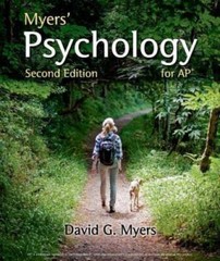 Myers Psychology for AP – Hardcover By Myers, David G – GOOD