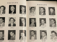 1955 Pullman High School Yearbook, Pullman, Washington “KAMIAKIIN”, Excellent