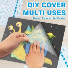Matte Clear Paper Roll for Books, Crafts and Countertops, Self Adhesive Book …