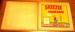 1929 Skeezix Color Book 20 Pages Softcover McLoughlin Brothers Inc.