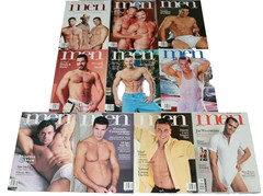 ADVOCATE MEN VINTAGE GAY INTEREST MEN’S MAGAZINE YEAR 2000 10 ISSUES