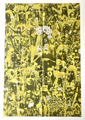 OZ MAGAZINE No.5 with Yellow MARTIN SHARP Plant a Flower Child poster