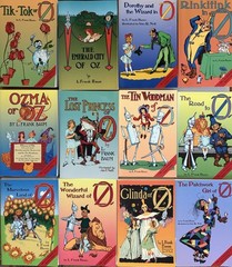 12 Wizard of Oz Books by Frank Baum Softcover Publisher-For Your Knowledge-2003