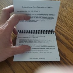 2024 Quick Reference Legal Guide Police Stops Questioning Search Arrest ID Force