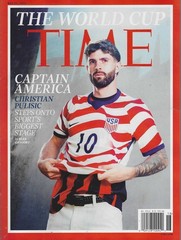 Time Magazine May 25th, 2026 : The World Cup Christian Pulisic