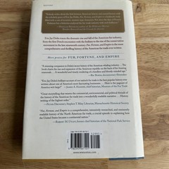 Fur, Fortune, Empire Eric Jay Dolin 2010 First Edition Signed History W.W