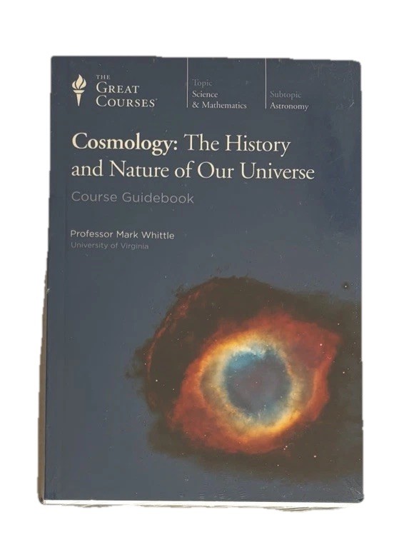 New: The History and Nature of Our Universe, Cosmology Great Courses DVD – Book