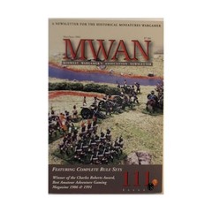 Hal Thingl MWAN #111 “25mm Pirate Rules, Battalion Level Napoleonic Rul Mag VG