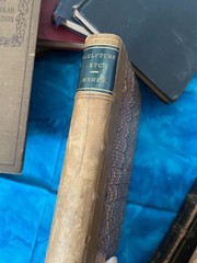 Tiny Antique Books; Miscellany, Plant World, Spectator, Columbian Orator #B46