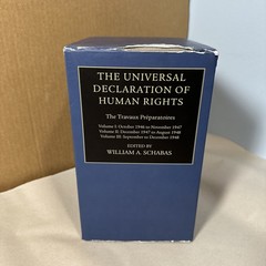 Universal Declaration of Human Rights Travaux Préparatoires 3 Volume Set 2013