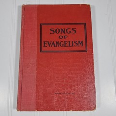 Songs of Evangelism 1911 HB Antique Hymnal Christie Standard Publishing Vintage
