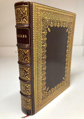 1874 Lesort Heures Dames Chrétiennes Gilt Morocco Leather Silk Binding