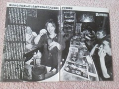 Women Pro Wrestling Cutouts Midori Nakanishi 2 Pages 7×10.2 in