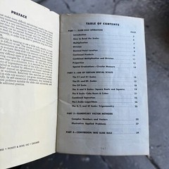 VTG How To Use Pickett TRIG Slide Rules MAURICE L HARTUNG Pamphlet