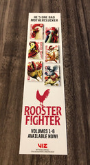 ROOSTER FIGHTER Anime VIZ BOOKMARK NYCC Comic Con 2024 Exclusive