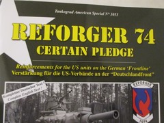 Tankograd 3055 REFORGER 74 Certain Pledge Reinforcements for the US units on the