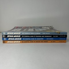 Star Wars Essential Guide, Lot of 4 Books, Various Authors, Like New