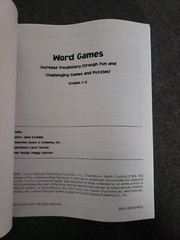 Skills for Success Ser.: Word Games 1-2 Vg Paperback