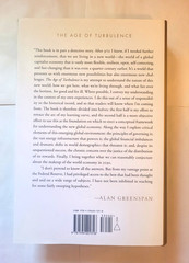 Alan Greenspan The Age of Turbulence Hardcover Biography 2007 Free Shipping