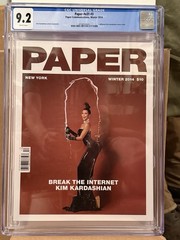 Paper #v31 #3 (2024) Both Kim Kardashian Covers! Clothed CGC 9.2 & Nude CGC 8.5.