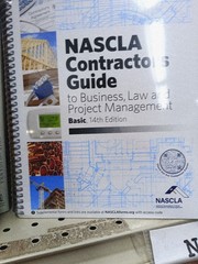 Highlighted and Tabbed – NASCLA Basic 14th Edition NASCLA Contractors Guide