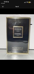 Coco Noir by Chanel 3.4 oz 100ml Eau de Parfum for Men New Sealed Box Authentic
