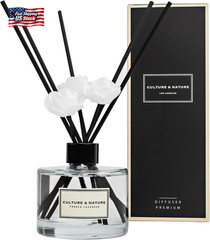 CULTURE & NATURE Reed Diffuser Set 6.7Oz (200Ml) French Lavender Scented Diffuse