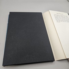 Night Letters SIGNED by Frances May 1st Edition Hardcover Poetry Book 1971 Blue