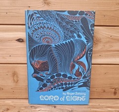 MINTY Lord of Light, Roger Zelazny, Sci-Fi Hardcover 1967, Book Club Edition DJ