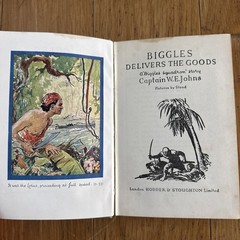 Biggles Delivers the Goods by Captain W. E. Johns, 1949 Hodder & Stoughton HB