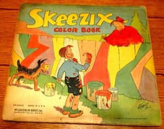 1929 Skeezix Color Book 20 Pages Softcover McLoughlin Brothers Inc.