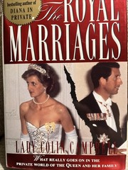 The Royal Marriages by Colin B. Campbell (1993, Hardcover)