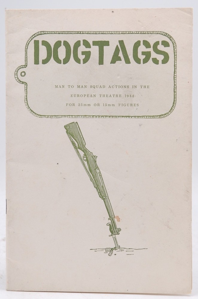 1978 Wee Warriors – Dogtags, Man To Man Squad Actions, 25mm/15mm Figures Keresta
