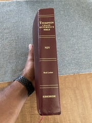 Kirkbride Thompson Chain Reference Bible NIV Red Letter Bonded Leather