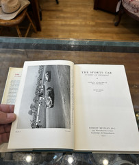 The Sports Car: Its Design and Performance Colin Campbell – 1959 HC/DJ VGC RARE