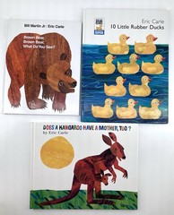 Eric Carle 8 HC Book Lot Very Hungry Caterpillar & Brown Bear What Do You See