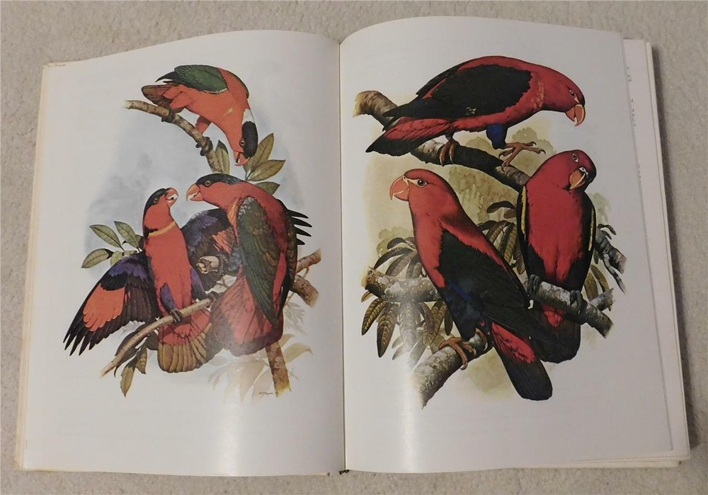 Parrots of the World 1978 Improved Edition 584 pages Wm T Cooper illustrator