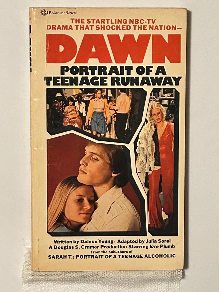 EVE PLUMB Dawn Portrait of a Teenage Runaway BRADY BUNCH TV tie-in pb book