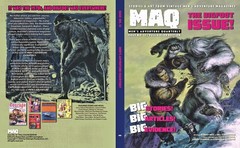 MEN’S ADVENTURE QUARTERLY #14, the BIGFOOT ISSUE.