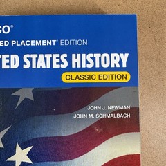 AMSCO AP United States History CLASSIC EDITION 2026 FREE PRIORITY SHIP
