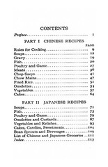1919 Chinese Japanese Vintage Cook Book 123 Pages