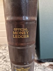 RARE! World Reserve Monetary Exchange Official Bank Book Money Ledger Album