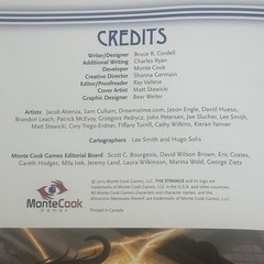 Monte Cook The Strange Strange Revelations EX