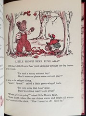 1942 First Ed. “Little Brown Bear” by Elizabeth Upham / Platt & Munk / Pristine