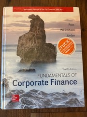 Fundamentals of Corporate Finance by Bradford D. Jordan, Randolph