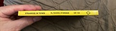 Sleaze gga Vintage Pb, Stranger In Town by D’orque, Unique Book UB126, 1967, NF