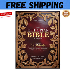The Ethiopian Bible in English – Complete Large Print Edition: Includes All 88 B